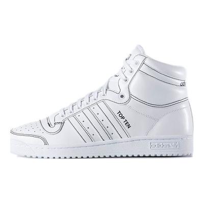 Top Ten Hi Triple White Scarpe da Ginnastica da Uomo-Bianco F37588