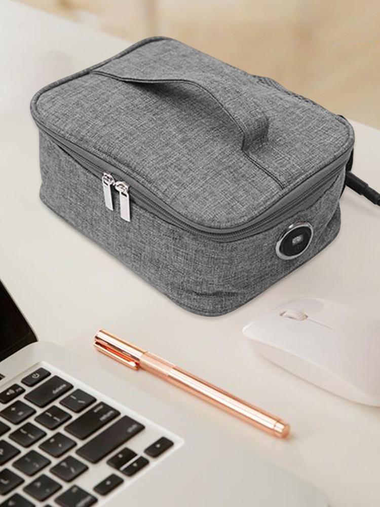 USB Rechargeable Food Heater Warmer Portable Electric Lunch Bag Portable Lunch Warmer Reusable Insulated Lunch Bag for Women Men