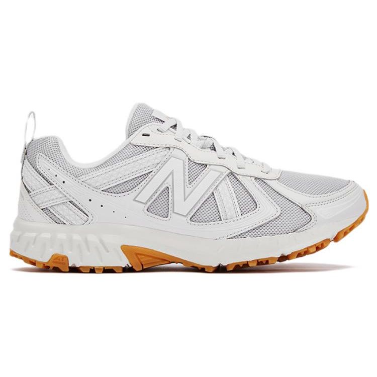 New Balance Nb 410 Series Retro Fabric Synthetic Leather Low Top Marathon Running Shoes Unisex Sneaker White MT410KF5