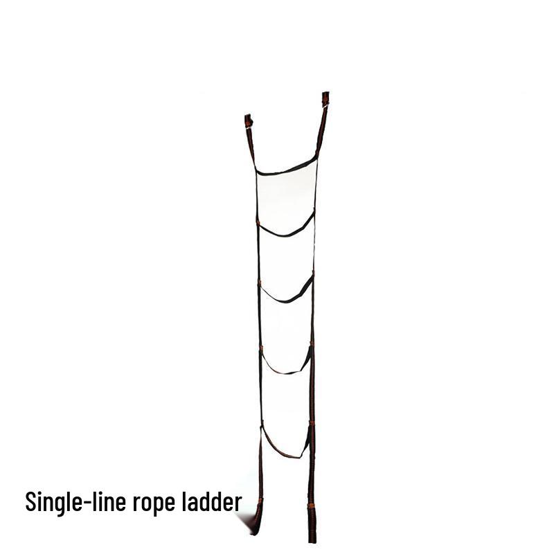 

Outdoor Suspension Climbing Rope Ladder 210x35cm