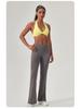 Damen Europäischer & Amerikanischer Neckholder Rückenfrei Kabelloser Yoga Sport-BH