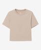 BASIC HOUSE [2Pack] Women'S Round Cropped Short Sleeve T-Shirt 2 Pack (10 Colors) Lats0202
