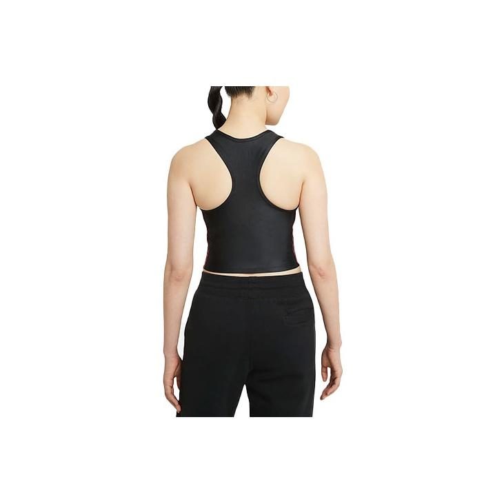 Jordan Regata Esportiva Slim Fit com Estampa de Logo Essencial para Mulheres tops Preto DD0284-010