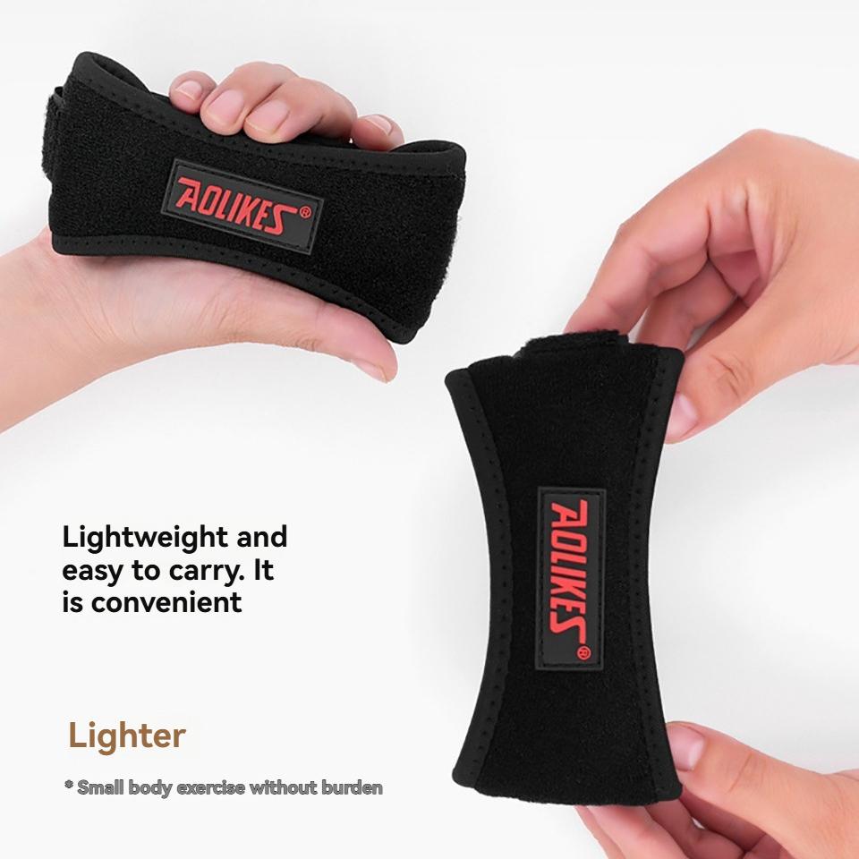 Aolikes Adjustable Knee Brace Support Pad for Basketball Volleyball Sports Protective Gear with Eva Strap