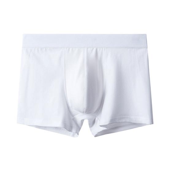 Men Boxer Underwear Elastic Mid-Waist Design U-Convex Shorts Briefs Smooth