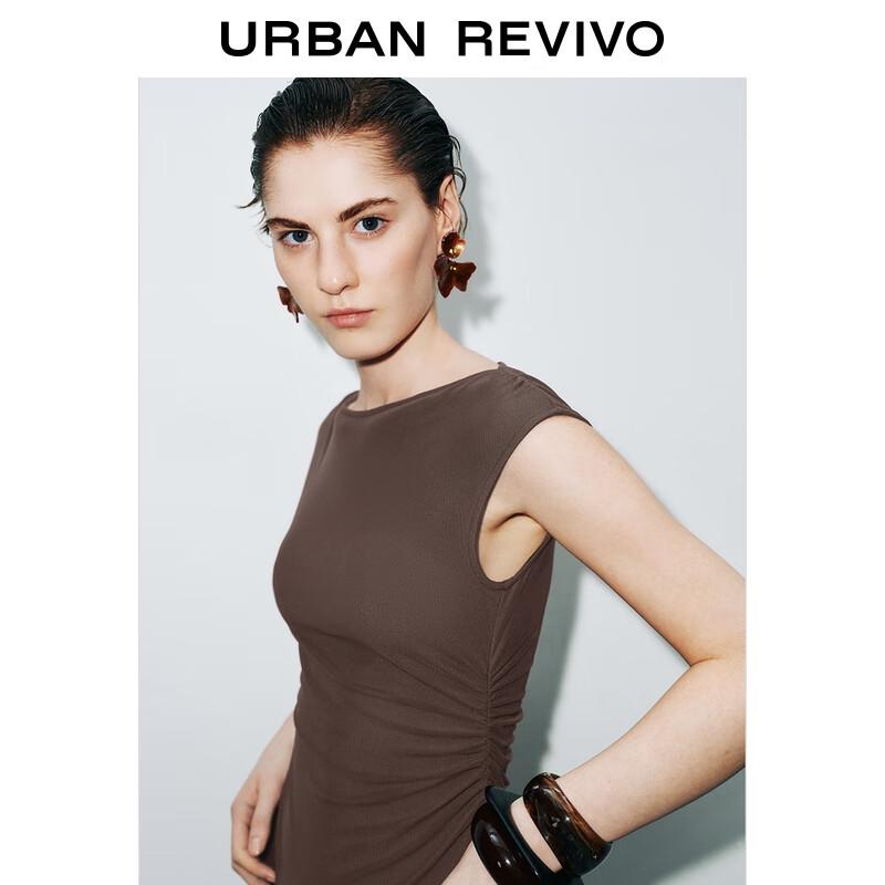 UR Women's Irregular Textured Waist Dress