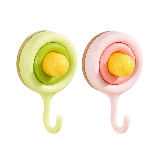 Saugnapf Wandhaken Abnehmbarer Wandhaken Wasserdichter Badezimmerhaken Eingang Schlafzimmer Kleider Schal Küche