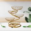 5 Tier Fruit Basket Bowl Fruits Stand Holder Organizer Storage Baskets Metal Wire
