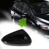 Right Side Mirror Cover Housing Cap Replacement Black For 2013-2021 Ford Fusion