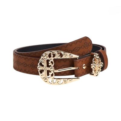 Adjustable Metal Pin Buckle Waist Belt Medieval Embossed Waist Hot Sale Belt Hot Girls Women Waist Belt for Coat Skirts Jeans