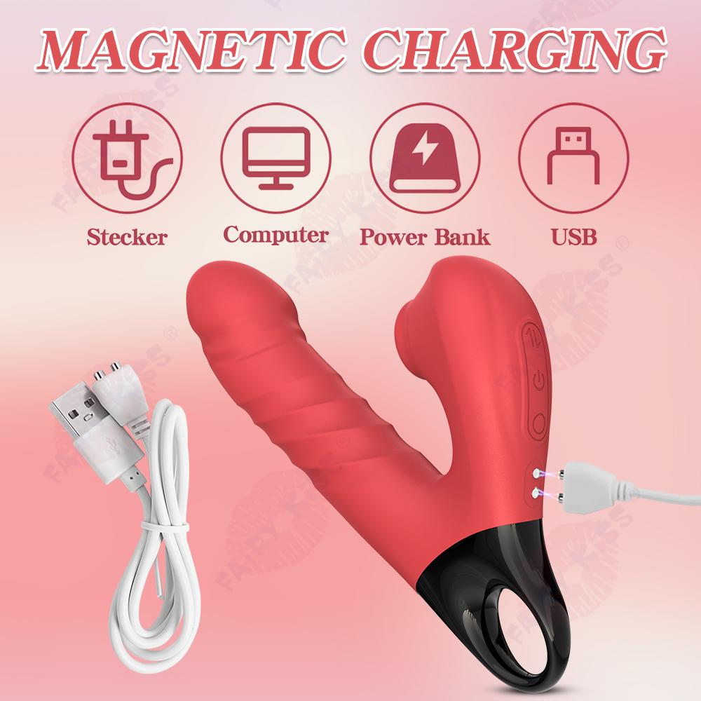 Powerful Clitoral Sucking Dildo Vibrator Female Clit Anal Stimulator G Spot Vagina Massager Sexy Adult Supplies Toys Penetration