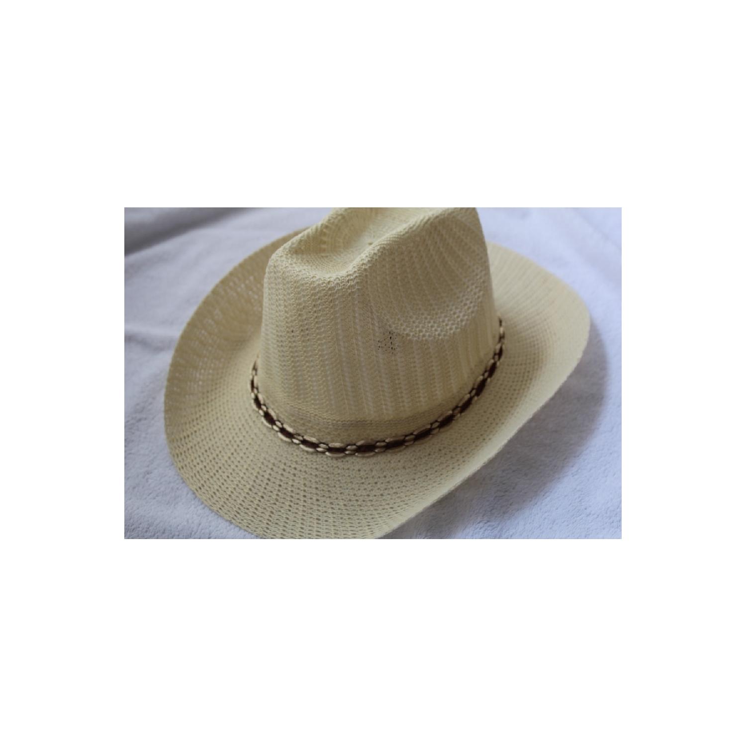 

Тонкая легкая соломенная шляпа Fother- Beach Hat - унисекс коричневый
