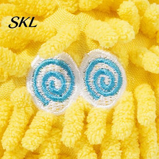 Interactive Pet Toy Squeaky Mop Ball Dog Toy, Plush Chew for Teeth Cleaning, Puppy Play Self-Play Boredom Relief Small Medium Dogs Toys