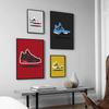 Fashion Sport Shoes Sneakers Posters And Prints Canvas Painting Nordic Wall Art Pictures for Living Room Home Decoration