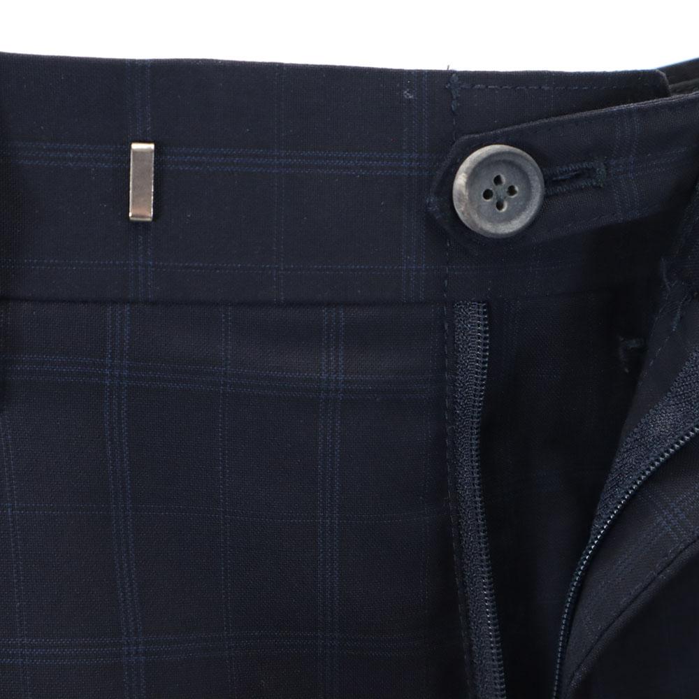 REDAACTIVE Maison Special Check Pattern Slacks pants 46 Navy system Men's Used
