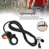 2 In 1 Hd Light Horn Turn Signal   Button for Motorcycle E Bike Scooter