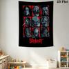 Slipknot Wall Tapestry Bold Room Tapestry Background Cloth Fashion Print Atmospheric Background Cloth Wall Covering Decoration Home Decor