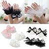 Beautiful Hand Sleeve In Multiple Color Party Wedding Lace Wrist Cuffs Suitable For Dresses And Everyday Outfits