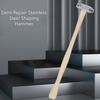 Stainless Hollowed Out Hammer Car Dent Repair Tap Down Hammer Sheet Metal Repair Tool for Car Dent Repair