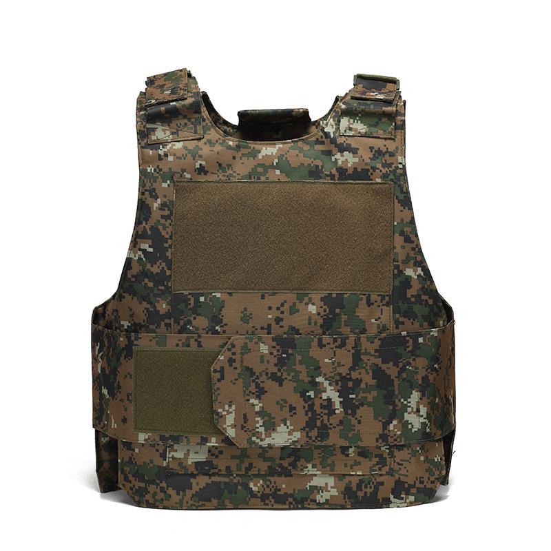 Convenient Lightweight Tactical Camouflage Vest: Multifunctional Military Training Protection