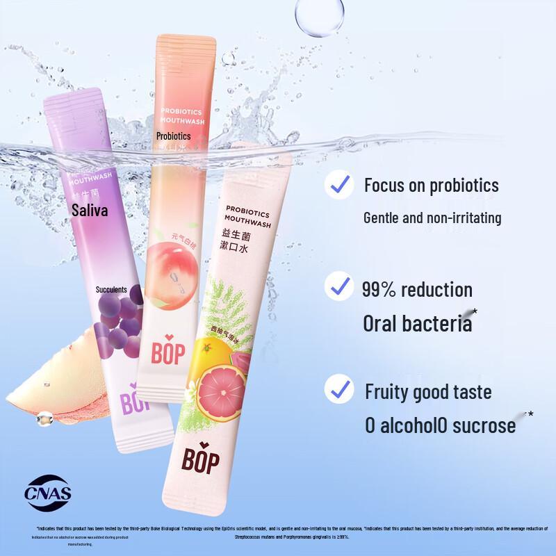 Bop Probiotic Mouthwash Strips