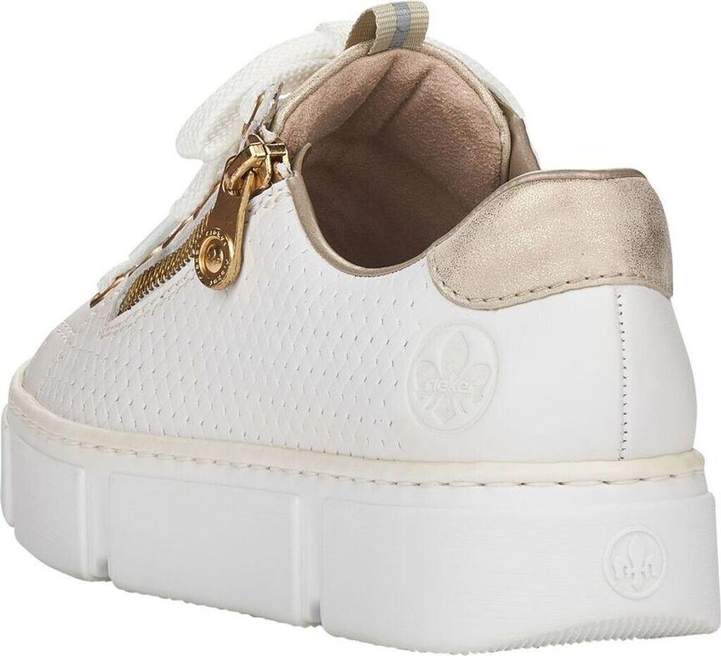 Кроссовки Rieker Sneakers (N5932) white/gold