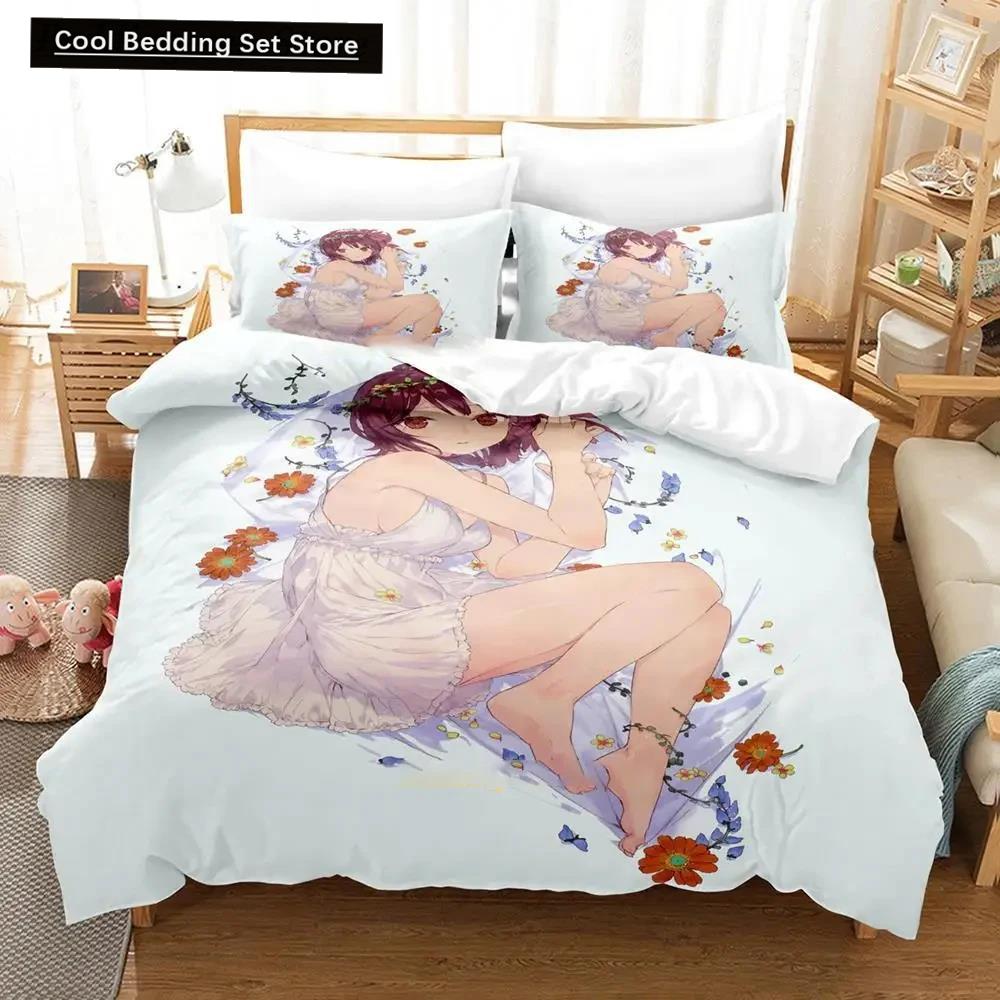 3D Print Anime Atelier Sophie Bedding Set Duvet Cover Bed Set Quilt Cover Pillowcase Comforter King Queen Size Home Textiles