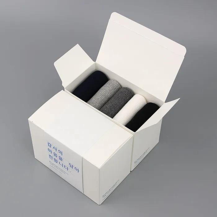 Unisex Ribbed Socks Gift Set L 5-Pack (6 Socks)
