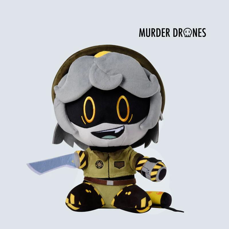Drones Asesinos Oficial Cyn Uzi Peluche Glitch Auténtico Periférico de Anime Colgante de Peluche Muñeca Coleccionable Para Fans de Anime y Videojuegos