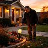 Resin  Figurine Solar Ghost Pumpkin  Lights Cute Lawn lamp Garden Stake Light  Yard