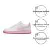 Nike Dětské tenisky Air Force 1 GS Valentýn 2024 Bílá Pěnově růžová Elementární růžová FV5948-100