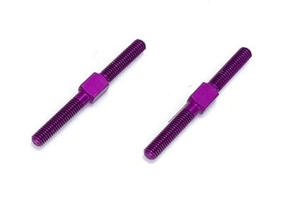 Square A70-75 Duralumin Turnbuckle, M3 X 32mm (Purple), SGX-3032P