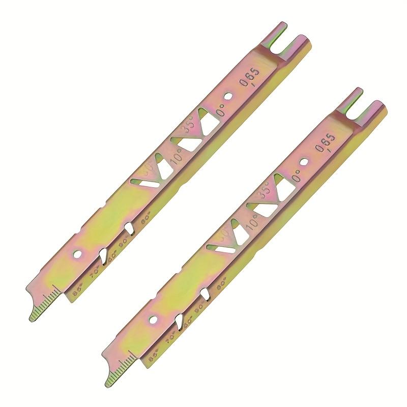 

Chainsaw Depth Gauge File Chain Kit Accessories: Carbon Steel Guide, Practical for Chain Saw Raker Removal
