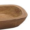 Decorative Storage Tray Solid Wood Craft Bowl for Coffee Table Display and Ornament Holder