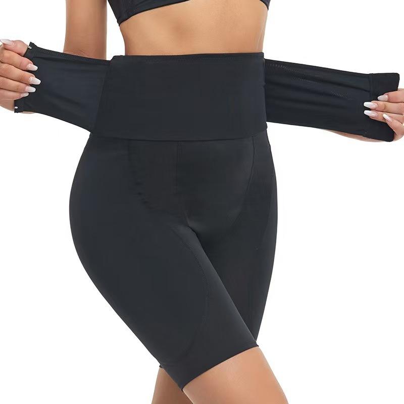 Women High Waist Tummy Control Hip Enhancer Shapewear Shorts