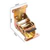 1PC 180/90 Degree Folding Hinge Self-locking Table Legs Coffee Table Dining Table Connection Foot Hinge Hardware Accessories