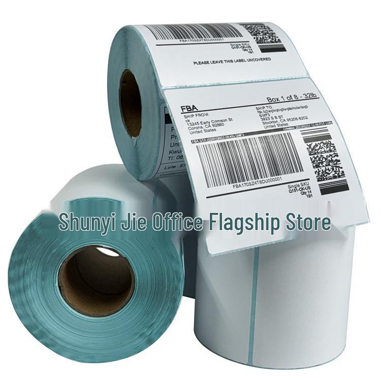 Strapazierfähige Thermopapieretiketten 100x100 & 100x150 für grenzüberschreitenden E-Commerce