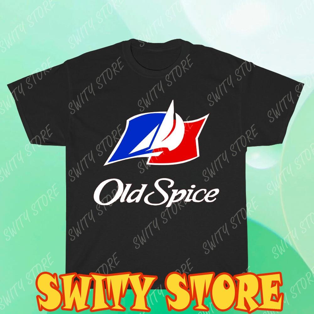 

Old Spice Ретро 90-х Throwback Old School Футболка с 1 логотипом Смешная Размеры от S до 5XL XL