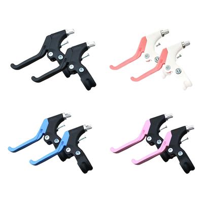 2Pcs Bike Brake Lever Smooth Braking for 5-12 Old Kids Replacement Sturdy