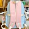The New High-value Schoolbag, the College Style Is Fresh, Sweet and Transparent, and the Lightweight Backpack for Junior High School Students