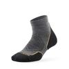 ZEALWOOD Marathon Laufsocken, Herren Damen Outdoor Merino Wolle Sport Kompressionssocken Atmungsaktiv Gepolstert Radfahren 1/3 Paare