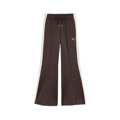 T7 FW25 Relaxed Flared Animal Print Casual Pants Women Bottoms 637408-13