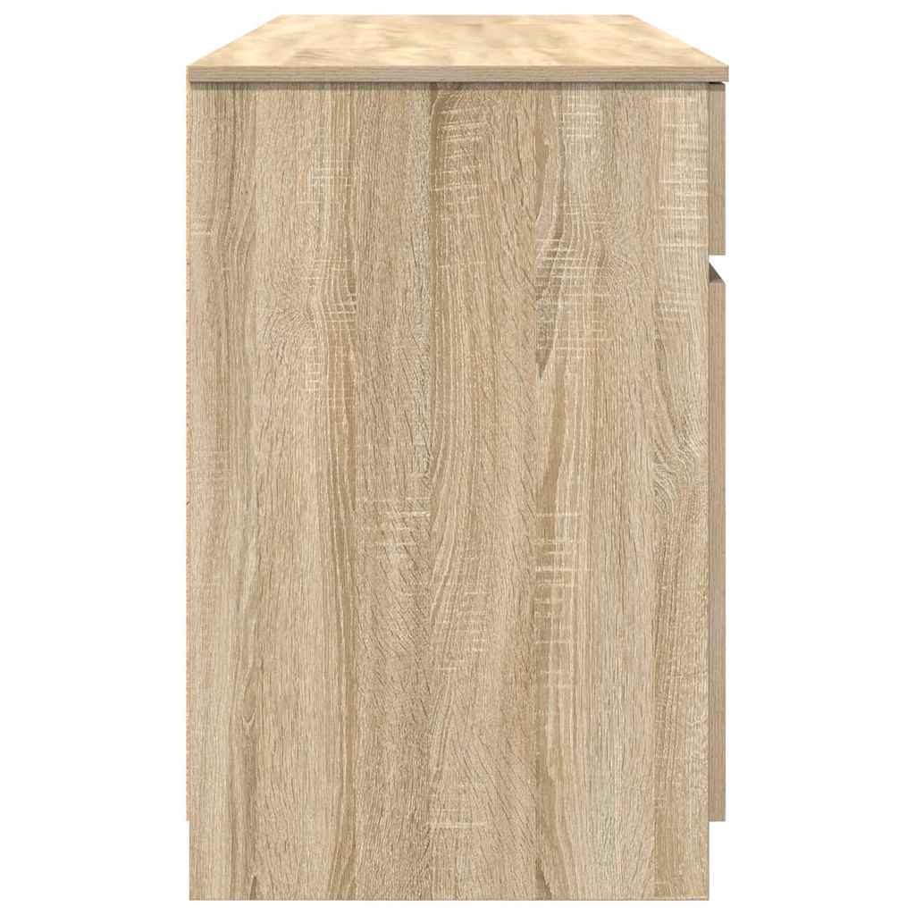 Desk in Sonoma Oak 140 x 49 x 76 cm Particleboard
