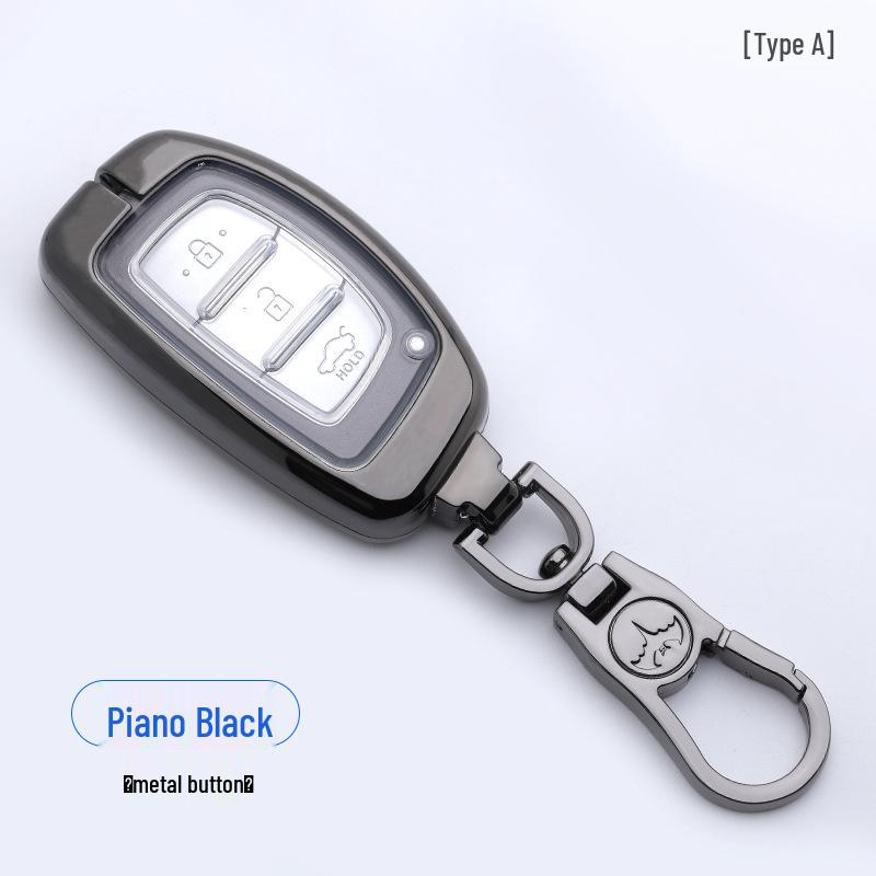 Hyundai 2019 Fiesta ix35 & All-New Santa Fe Key Cover with Buckle