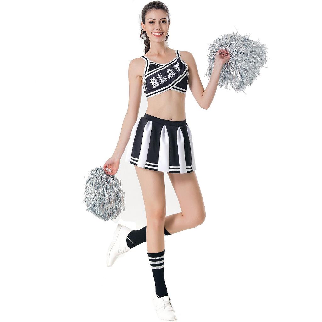 Women's event cheerleading costumes, stage costumes, school sexy cheerleading aerobics costumes