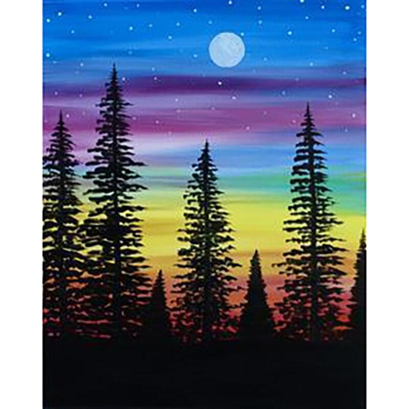 5D DIY Diamond Painting Cross Stitch Four Season Tree Diamond Embroidery Full Round Rhinestone of Picture Home Decoration