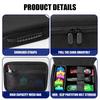 Portable Travel Case For Hair Cutting Equipment Includes Space For Trimmers And Full Set Of Attachments