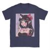 Anime Girl Kawaii Pastel Goth Aesthetic Edgy Satanic Waifu TShirts Unisex Round Collar T Shirts  Short Sleeve Tee Shirt Clothes