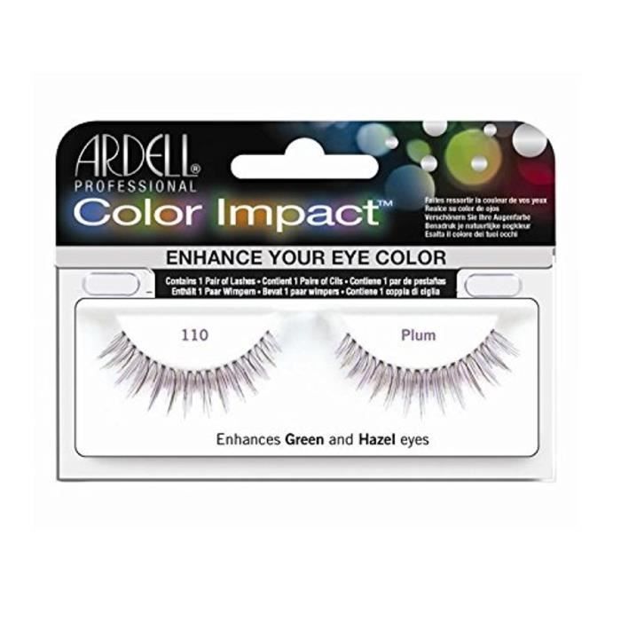 Ardell Color Impact Cils - Prune - 110