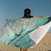 Stylish Marble Anime Beach Swimming Towel Soft Absorbent Washcloth Children's Gifts For Kids Travel Camping Gym